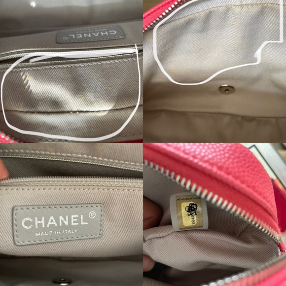 Chanel pink caviar small east flap - Picture 13 of 17